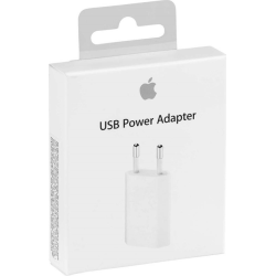 Apple Φορτιστής Χωρίς Καλώδιο με Θύρα USB 5W Power Adapter (MGN13ZM/A) White EU