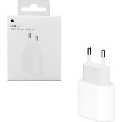 Apple Φορτιστής Χωρίς Καλώδιο με Θύρα USB-C 20W Power Adapter (MUVV3ZM/A) White EU