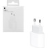 Apple Φορτιστής Χωρίς Καλώδιο με Θύρα USB-C 20W Power Adapter (MUVV3ZM/A) White EU