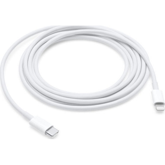 APPLE USB-C TO LIGHTNING CABLE (2M) WHITE EU