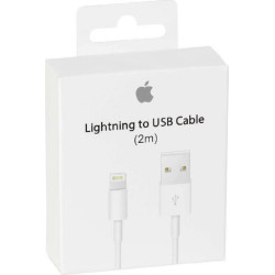 APPLE USB TO LIGHTNING CABLE (2M) WHITE EU
