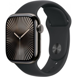 APPLE WATCH SERIES 10 42MM SLATE TITANIUM BLACK SPORT BAND M/L + CELLULAR EU