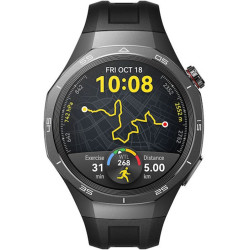 HUAWEI WATCH GT 5 PRO 46MM VLI-B29 BLACK / BLACK FLUOROELASTOMER STRAP EU