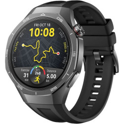 HUAWEI WATCH GT 5 PRO 46MM VLI-B29 BLACK / BLACK FLUOROELASTOMER STRAP EU