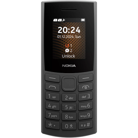 NOKIA 105 4G TA-1691 DS CHARCOAL ΜΕ ΕΛΛΗΝΙΚΟ ΜΕΝΟΥ EU