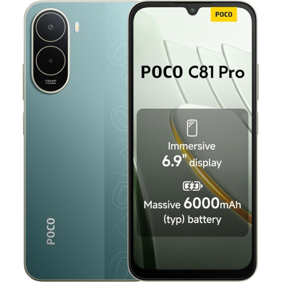 POCO C81 PRO 256GB ROM/4GB RAM GREEN EU