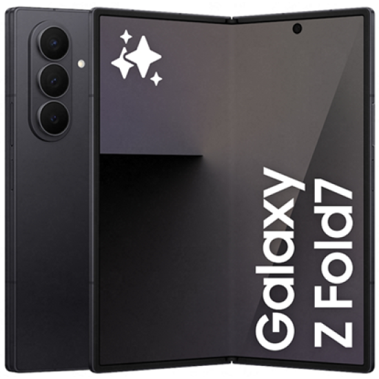SAMSUNG GALAXY Z FOLD 7 5G SM-F966B/DS 256GB ROM/12GB RAM JETBLACK EU