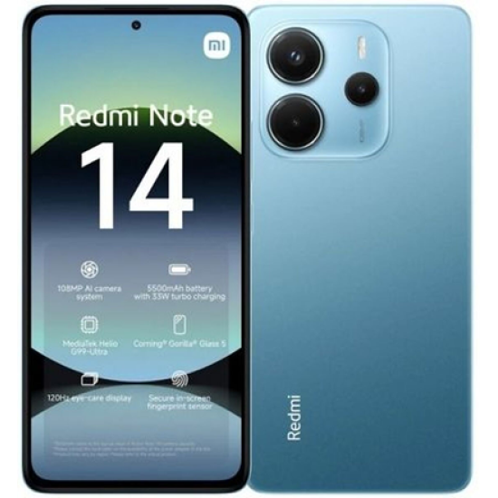 XIAOMI REDMI NOTE 14 128GB ROM/6GB RAM OCEAN BLUE EU