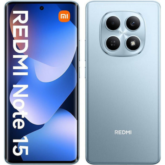 XIAOMI REDMI NOTE 15 128GB ROM/6GB RAM GLACIER BLUE EU